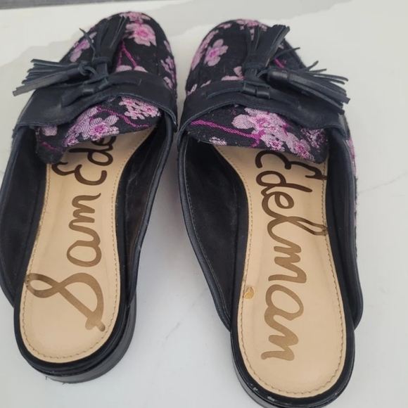 Sam Edelman Cherry Blossom mules women's size 6.5 - Picture 4 of 4